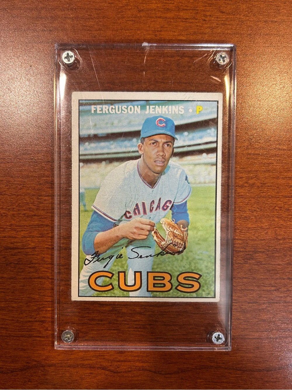 1967 Ferguson Jenkins Topps #333 Card